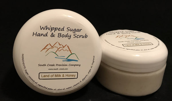 Whipped Sugar Scrub – South Creek Provision Company