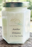 6 oz. Soy Wax Hex Jar Candle w/lid