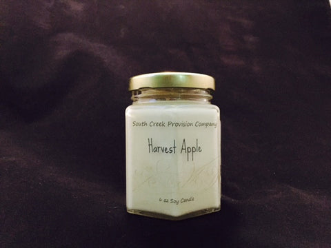 Harvest Apple Hex Jar Candle